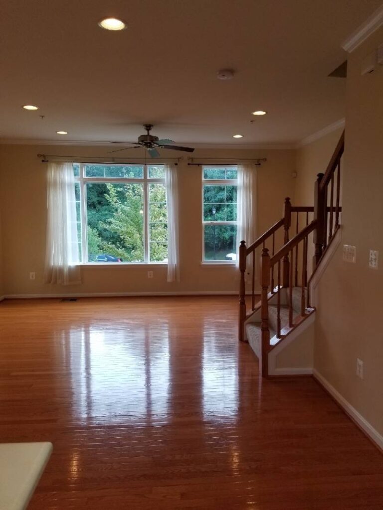 Open space cleaned